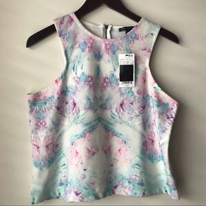 Mango Collection Watercolor Tank Top